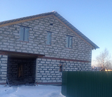 Строительство дома из блоков. Фото 6