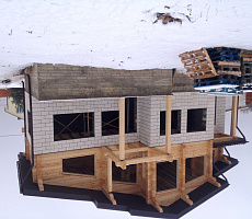 Строительство дома из комбинированных блоков. Фото 22