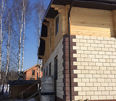 Строительство дома из комбинированных блоков. Фото 14